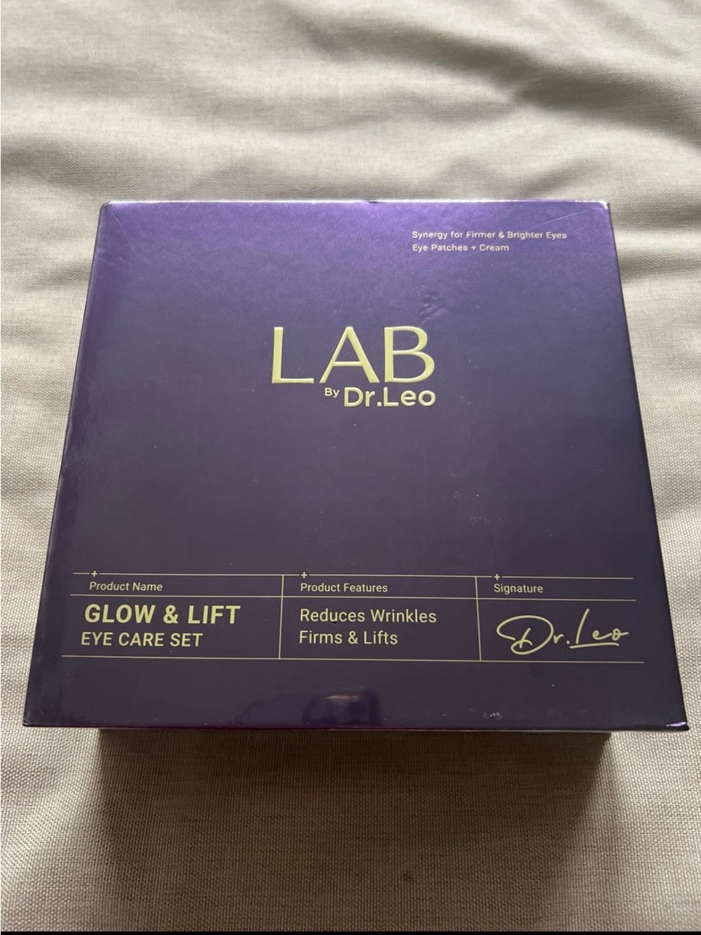 Dr. Leo LAB Glow & Lift Eye Care Set